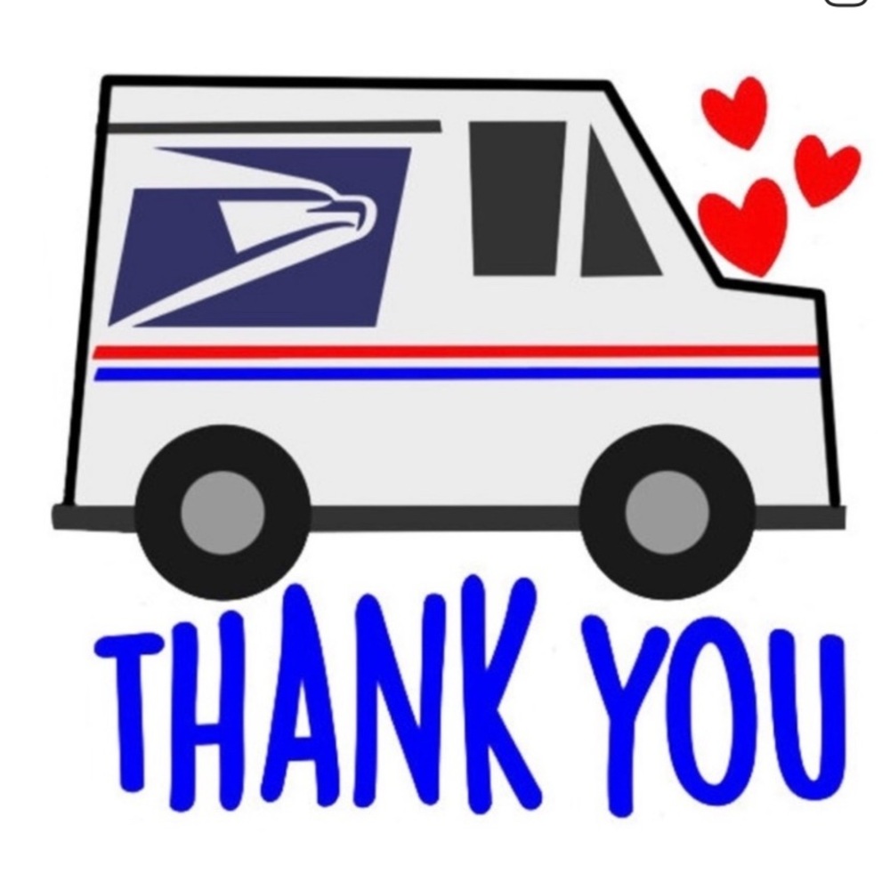 Postal Service  shipping label Thank You for your support!